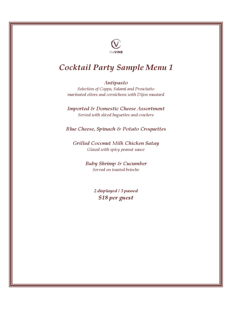 Cocktail Menu Template - 2 Free Templates In Pdf, Word Throughout Cocktail Menu Template Word Free