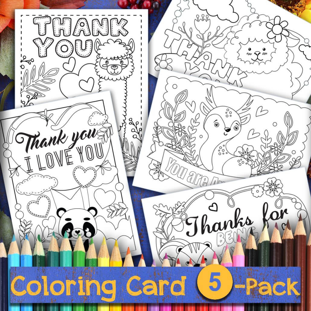 Coloring Book : Pack 1030X1030 Christmas Thank You Coloring With Christmas Thank You Card Templates Free