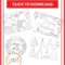 Coloring Pages : Coloring Pages Freehristmasard Sheets Within Template For Cards To Print Free