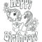 Coloring Pages : Top Wonderful Happy Birthday Mom Coloring For Mom Birthday Card Template