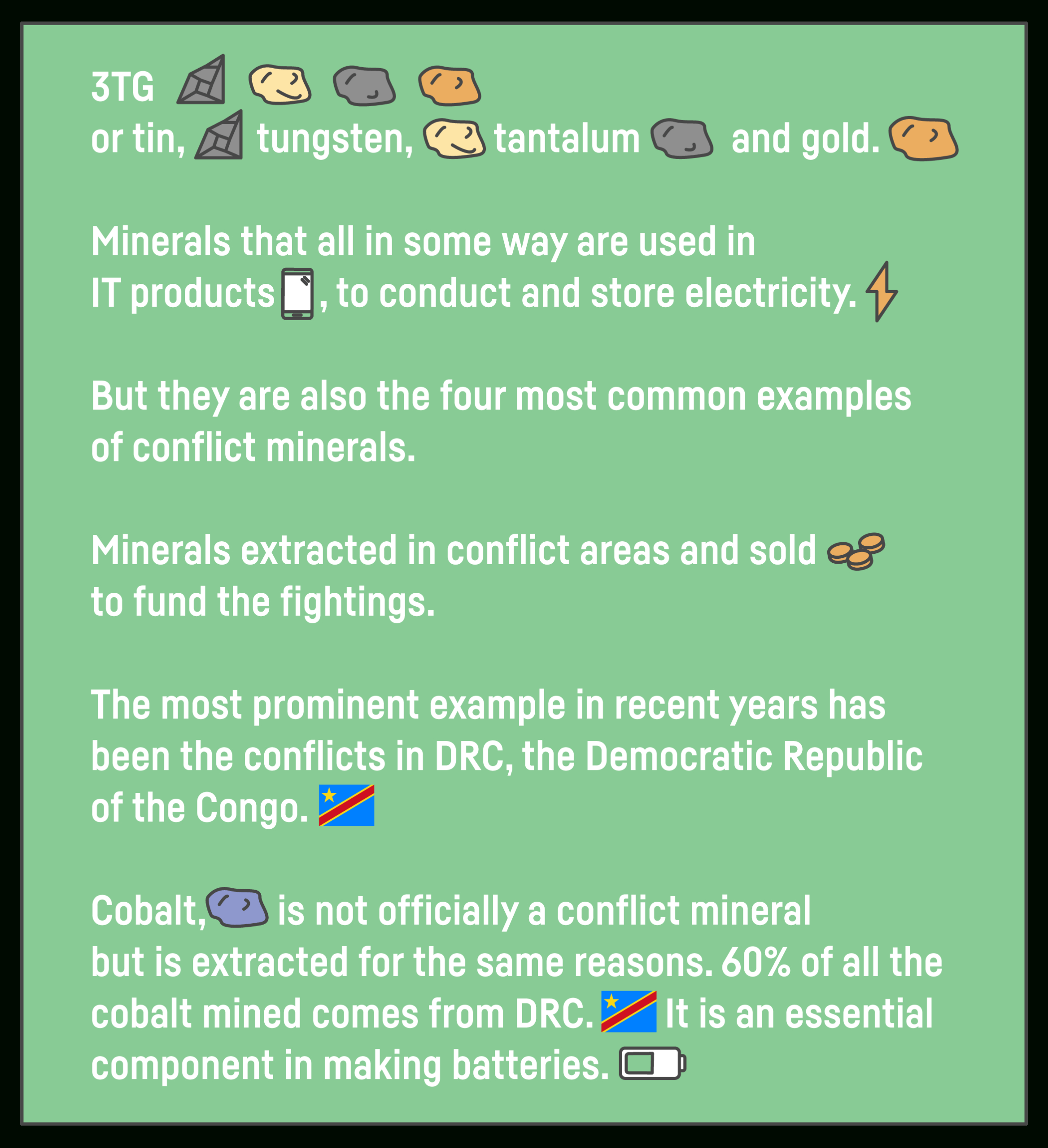 Conflict Minerals Used In It Products Drive Wars And Human With Conflict Minerals Reporting Template