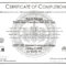 Construction Certificate Of Completion Template ] – Doc With Regard To Certificate Of Completion Construction Templates