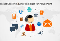 Contact Center Industry Powerpoint Template within Powerpoint Templates For Communication Presentation