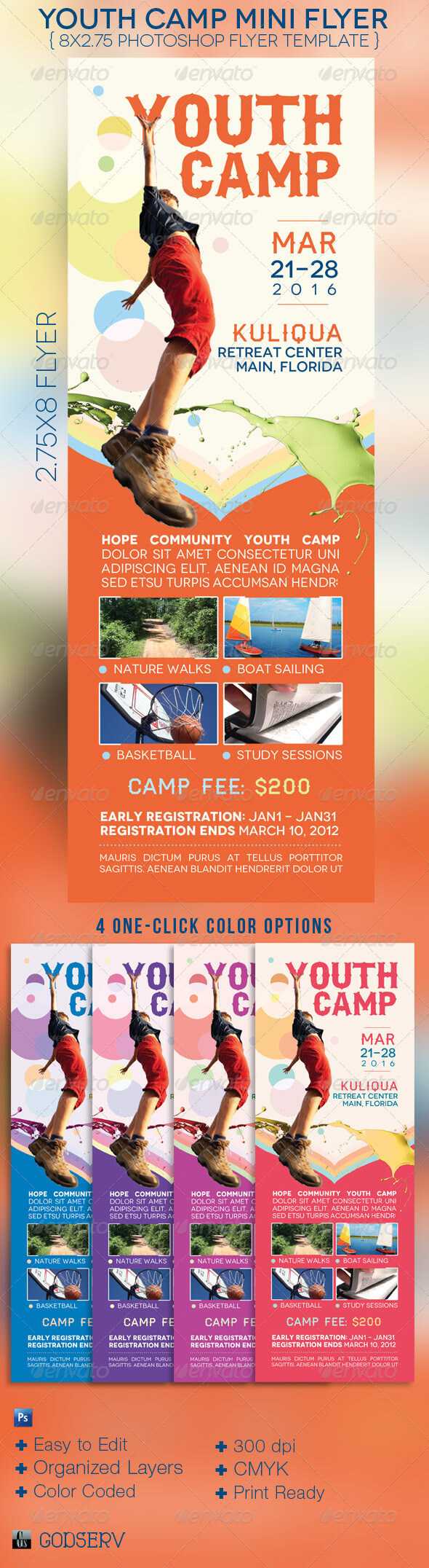 Convention Church Flyer Templates From Graphicriver Regarding Ngo Brochure Templates