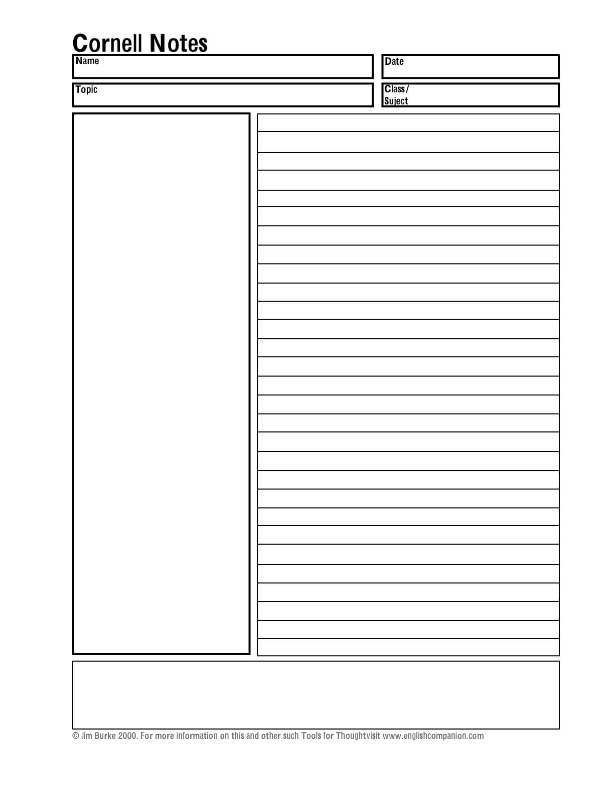 Cornell Notes Template Word Abq2Iv2D – وادي المشمش Within Cornell Note Template Word