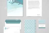 Corporate Identity Design Template. Documentation For regarding Business Card Letterhead Envelope Template