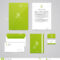 Corporate Identity Eco Design Template. Documentation For Pertaining To Business Card Letterhead Envelope Template