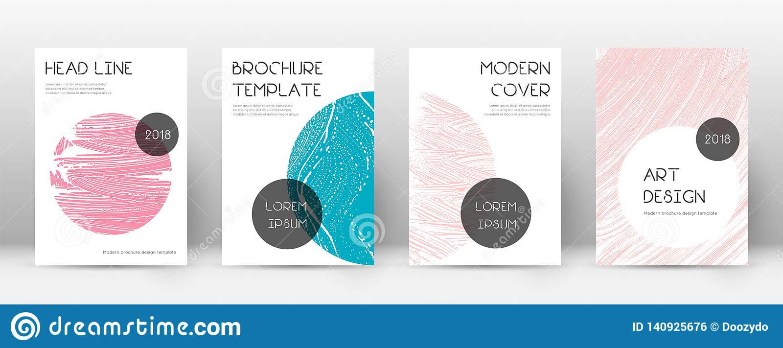 Cover Page Design Template. Trendy Brochure Layout Stock With Fancy Brochure Templates