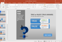 Create A Quiz In Powerpoint With Quiz Tabs Powerpoint Template with Quiz Show Template Powerpoint
