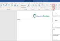 Create A Word Letterhead Template | Productivity Portfolio with Header Templates For Word