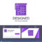 Creative Business Card And Logo Template Checklist, Testing For Acceptance Card Template