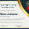 Creative Certificate Of Appreciation Award Template. Certificate.. In Template For Certificate Of Award