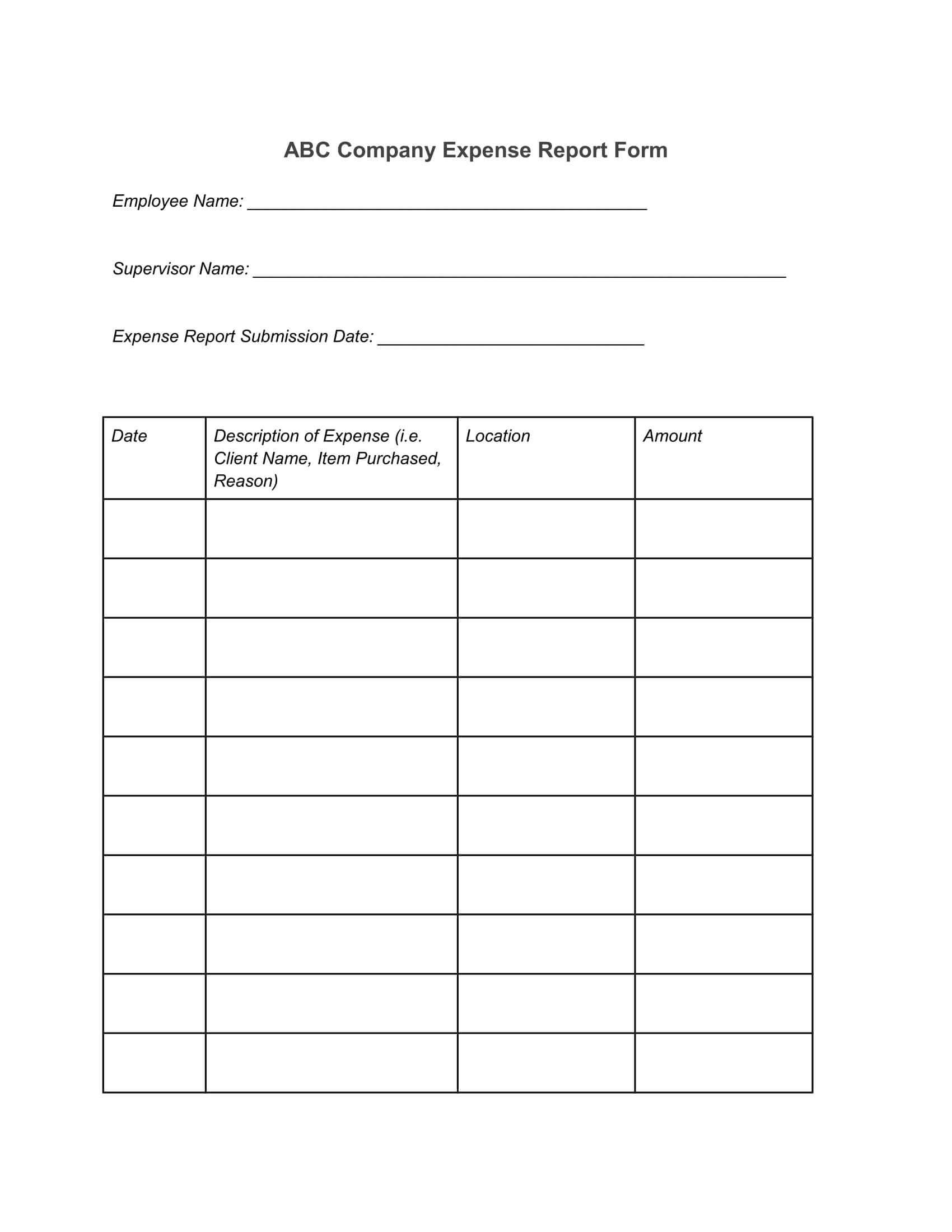 Credit Card Expense Report Template – Bolan.horizonconsulting.co Regarding Company Credit Card Policy Template