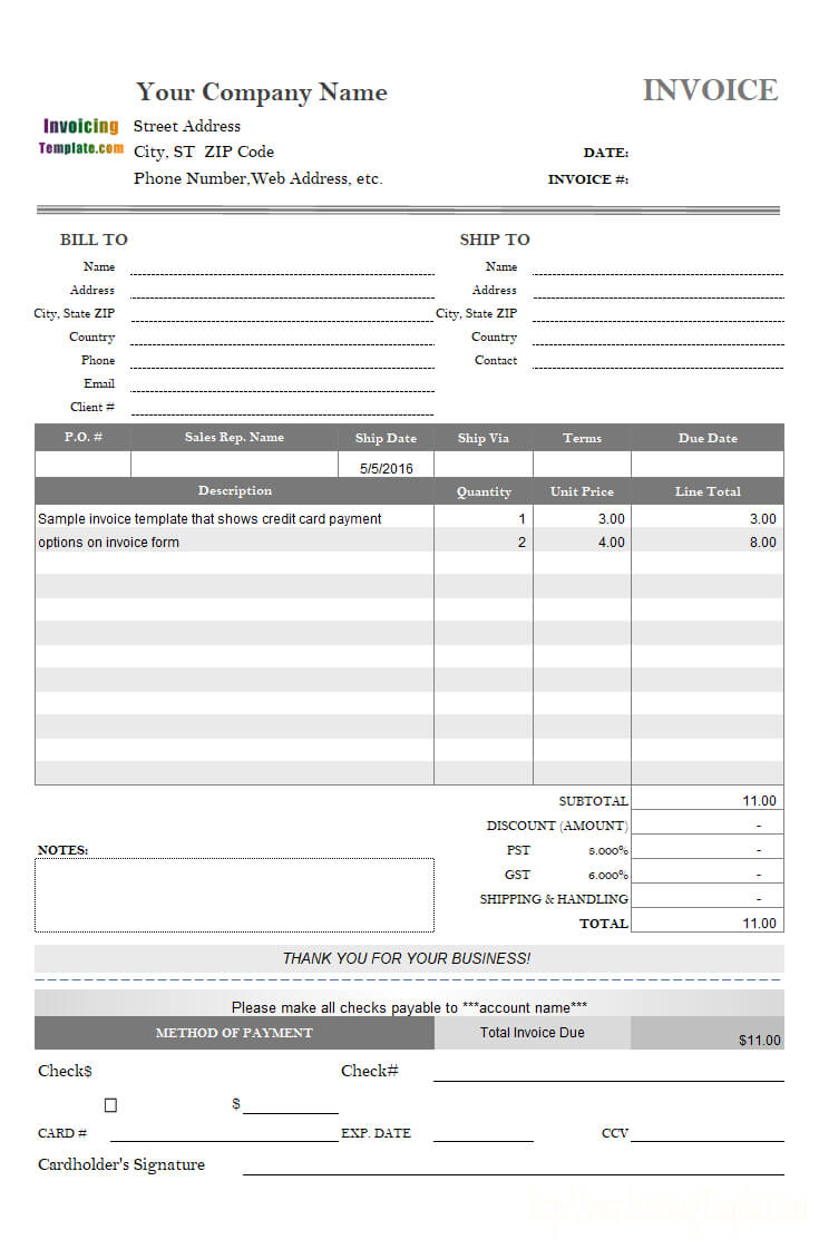 Credit Card Payment Slip Template – Topa.mastersathletics.co Pertaining To Credit Card Payment Slip Template