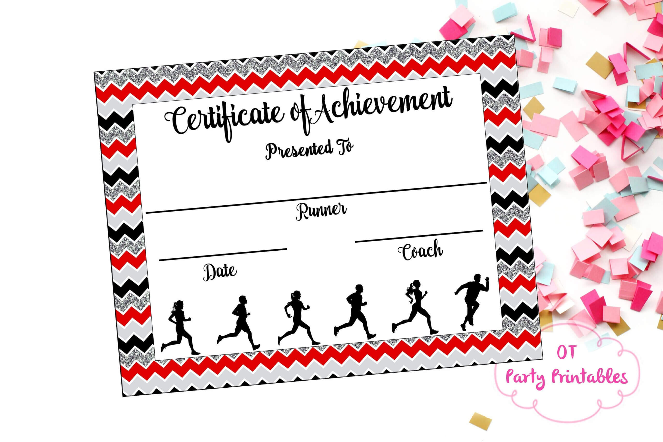 Cross Country Certificate Jog A Thon Award Running Templates With Regard To Running Certificates Templates Free