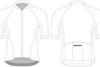 Custom Blank Cycling Jersey Design Template - Cyclingbox for Blank Cycling Jersey Template
