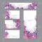 Cute Templates With Abstract Graphics.for Romance And Design,.. In Advertising Cards Templates