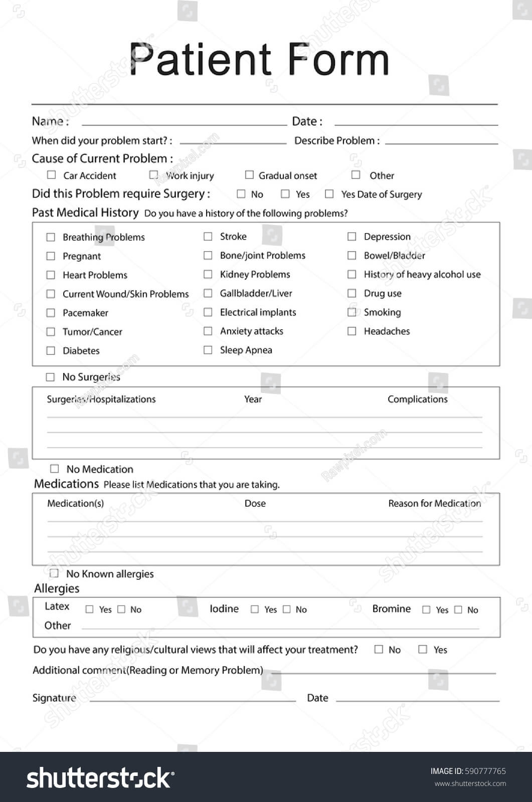 Cv Template Word Norsk | Resume Pdf Download With Regard To Patient Report Form Template Download