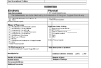 Cyber Security Incident Report Template | Templates At intended for Computer Incident Report Template