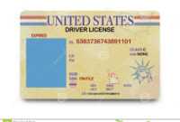 D9Bf2 California Drivers License Template | California inside Blank Drivers License Template