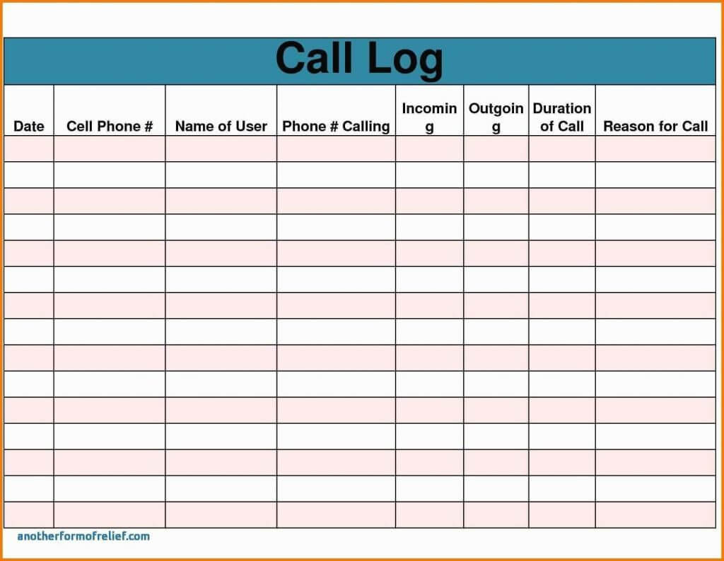 Daily Sales Call Report Template In Excel – Zohre For Sales Call Report Template Free