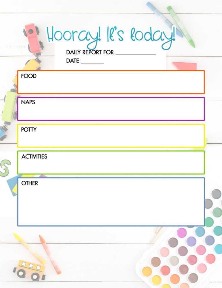 Daycare Activity Sheet Worksheets Planning Sheets For with regard to