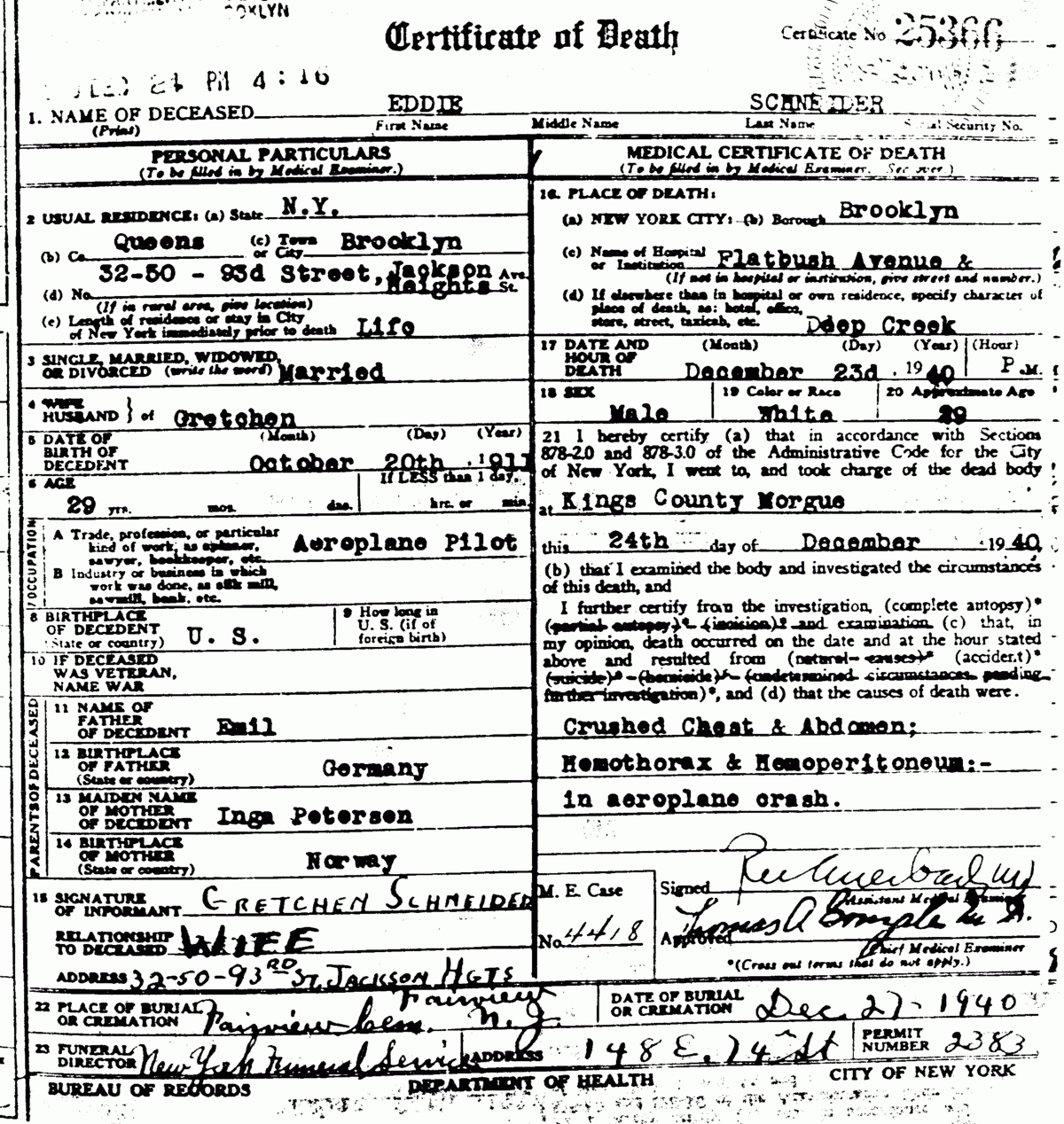 Death Certificate – Wikipedia Intended For Baby Death Certificate Template