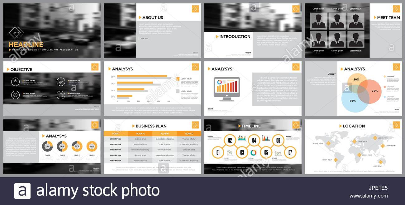 Design Element Of Infographics For Presentations Templates With Regard To Keynote Brochure Template