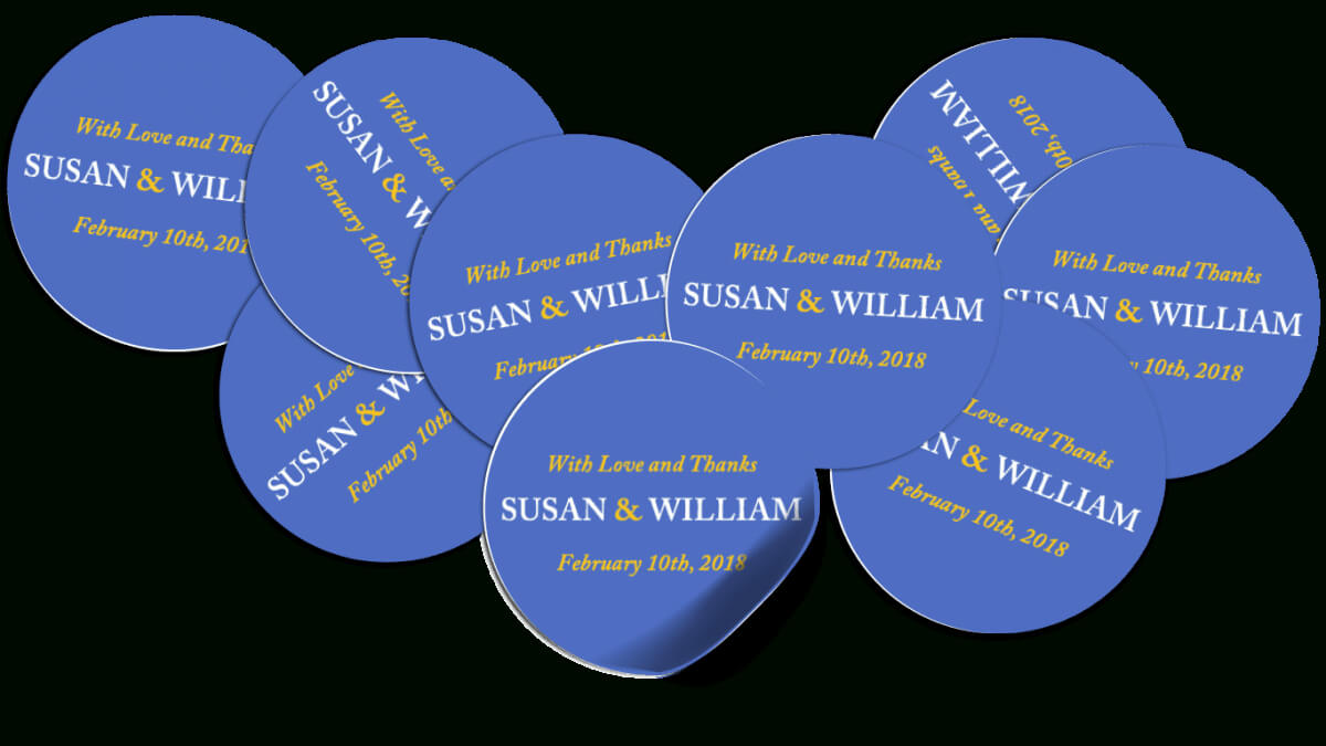 Designing Round & Oval Labels With Word Regarding Button Template For Word