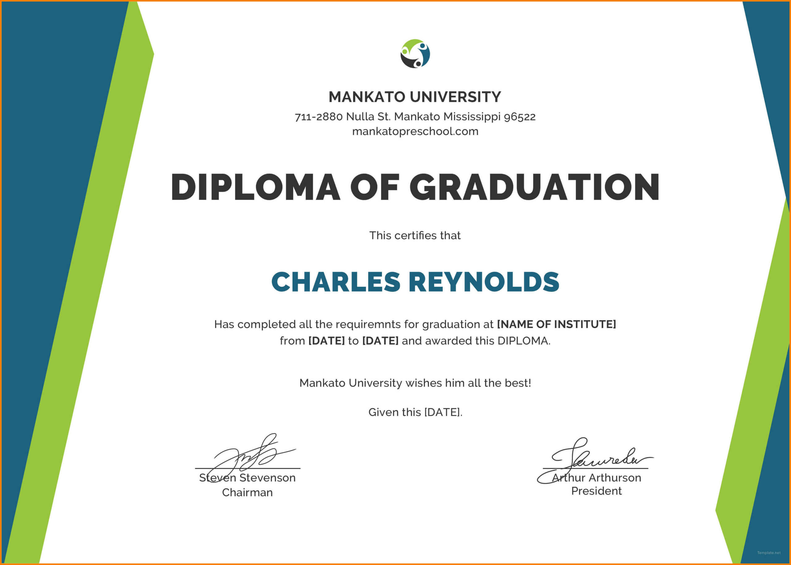 Diploma Samples Certificates – Yatay.horizonconsulting.co Throughout University Graduation Certificate Template