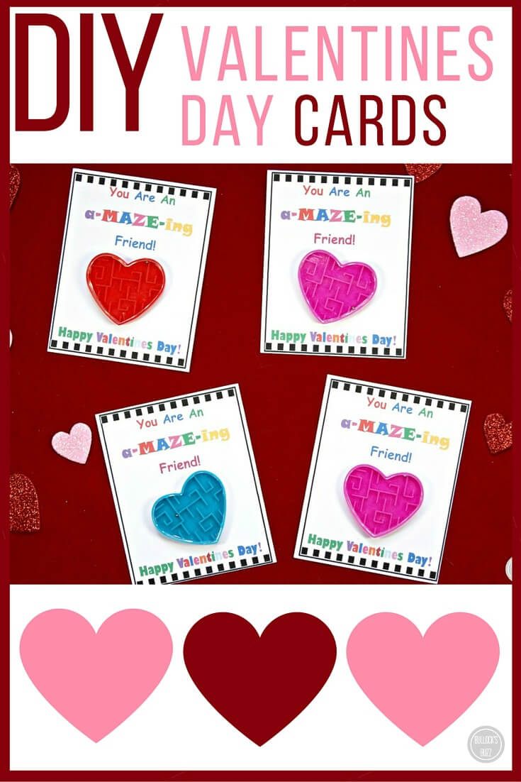 Diy Valentine's Day Cards For Kids With Free Printable With Regard To Valentine Card Template For Kids
