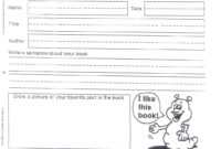 Do Book Reports 1St Grade - Assigning A Book Report In 1St within 1St Grade Book Report Template