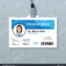 Doctor Id Card Medical Identity Badge Stock Vector (Royalty Regarding Hospital Id Card Template