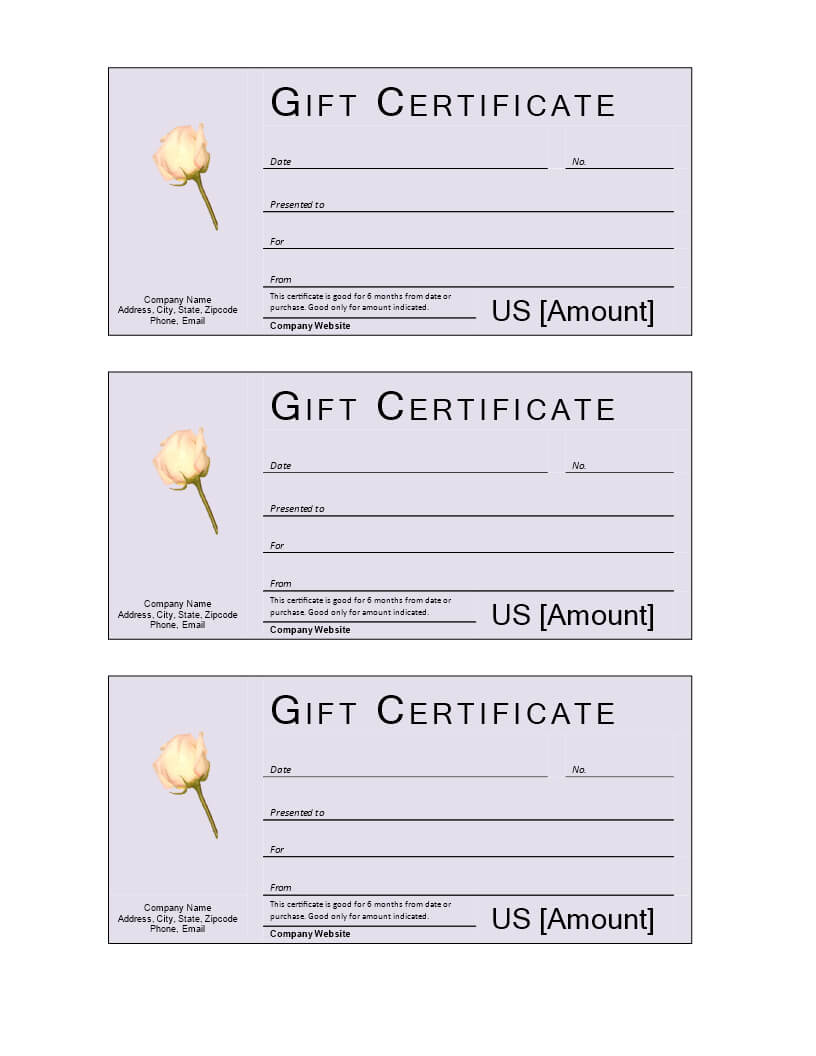 Donation Gift Certificate | Templates At Allbusinesstemplates Within Golf Gift Certificate Template