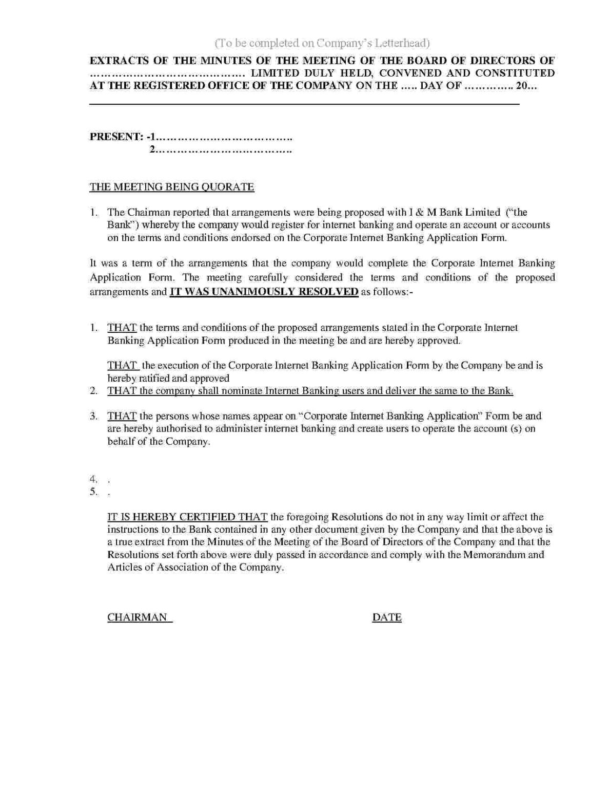 Download Corporate Minutes Style 1 Template For Free At Throughout ...