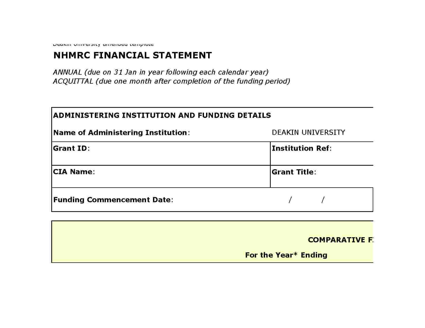 Download Financial Month End Style 45 Template For Free At Regarding Acquittal Report Template
