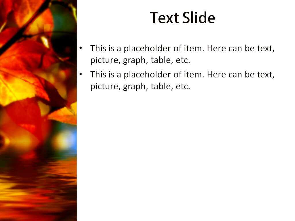 Download Free Autumn Leaves Powerpoint Template For For Free Fall Powerpoint Templates