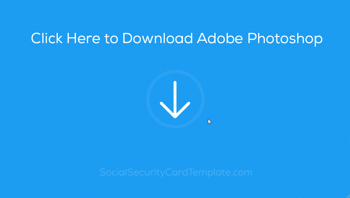 Download Photoshop For Social Security Card Template Psd