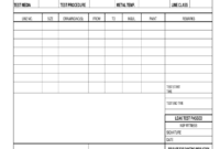 Duct Pressure Testing Forms - Fill Online, Printable in Hydrostatic Pressure Test Report Template