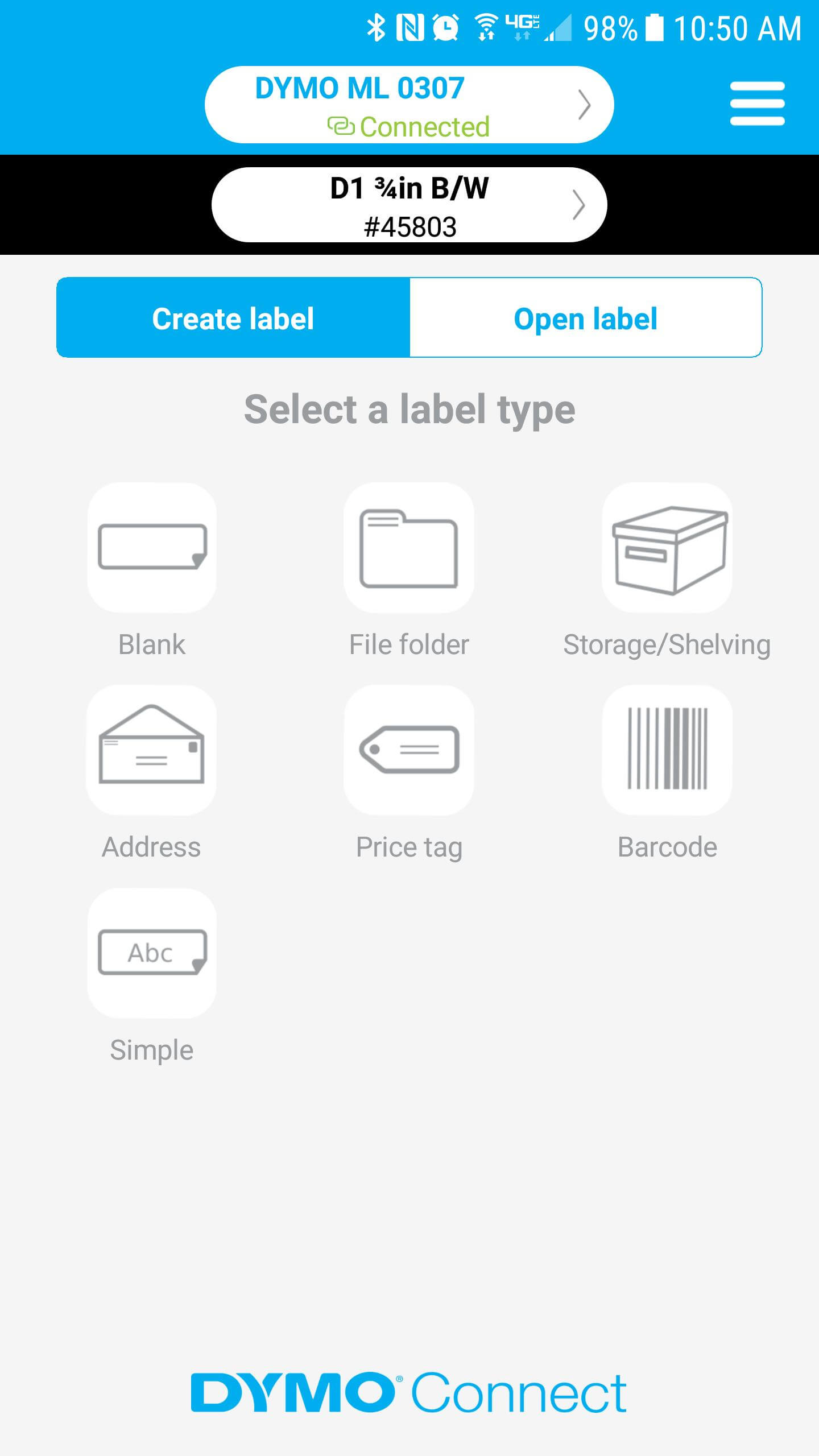 Dymo Connect For Android – Apk Download Throughout Dymo Label Templates For Word