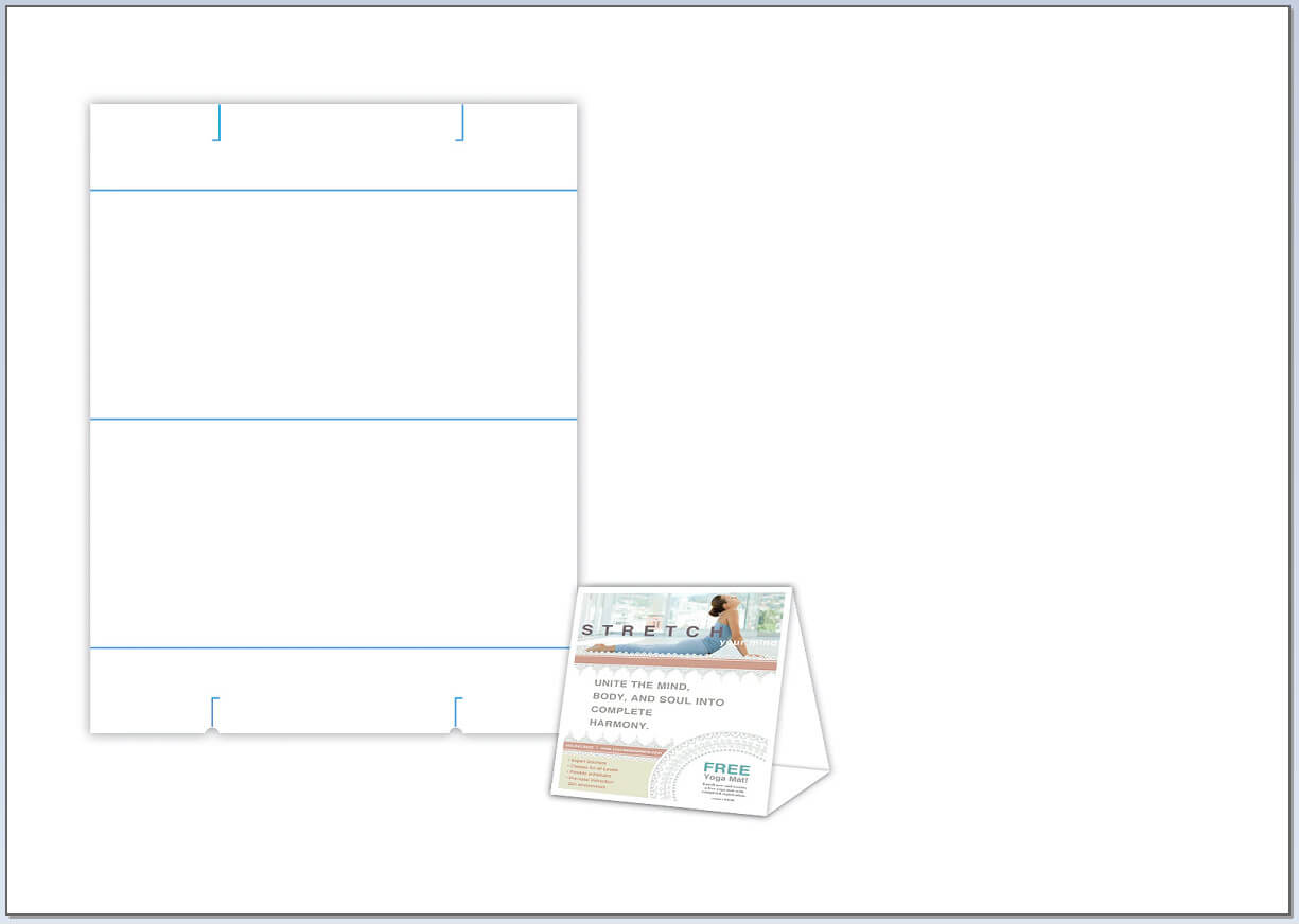 √ Free Printable Table Tent Template | Templateral Inside Tent Card Template Word