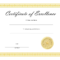 ❤️ Free Sample Certificate Of Excellence Templates❤️ In Award Of Excellence Certificate Template
