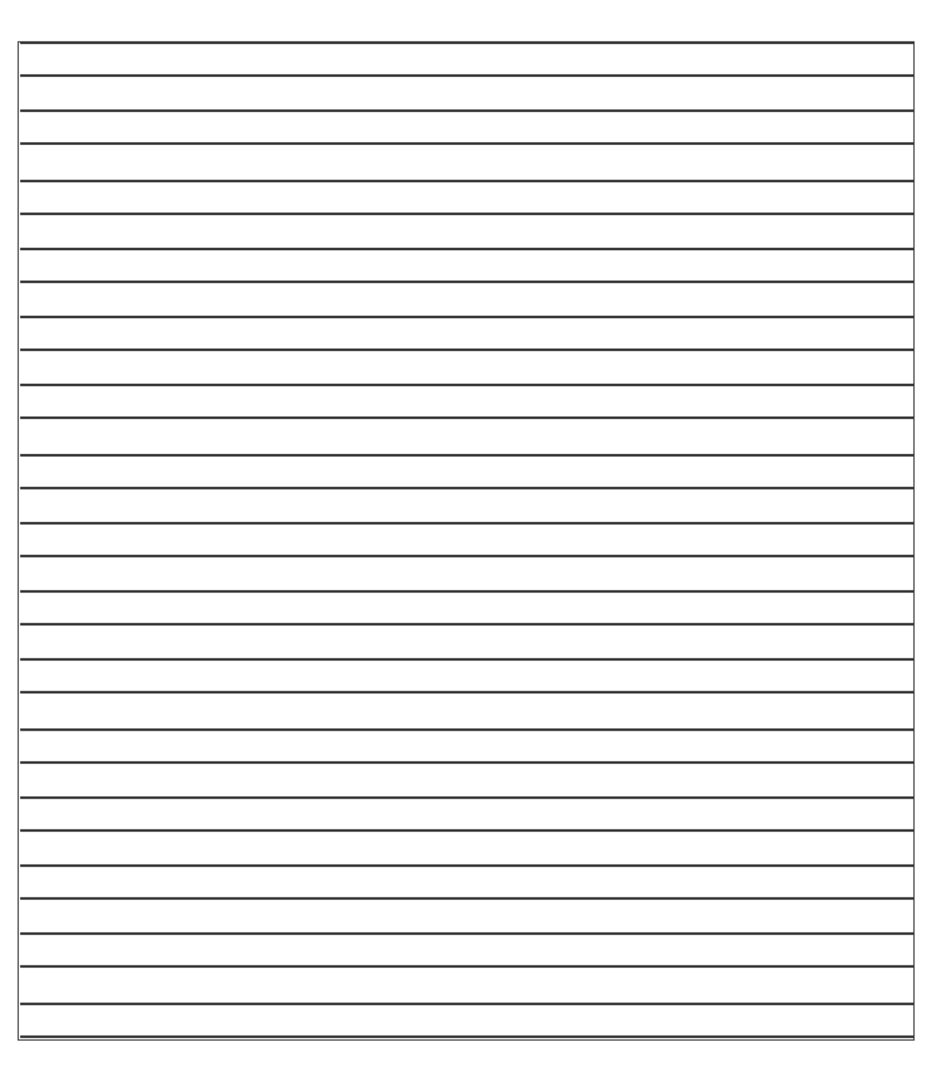 ❤ ️20+ Free Printable Blank Lined Paper Template In Pdf ❤ for Microsoft Wor...