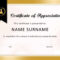 ❤️free Sample Certificate Of Recognition Template❤️ In Template For Recognition Certificate