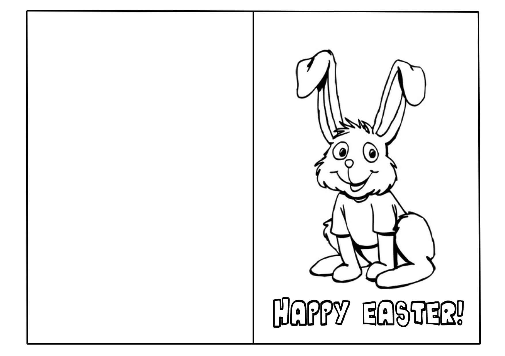 Easter Card Template Ks2 1 – Happy Easter Sunday Pertaining To Easter Card Template Ks2