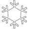 Easy Snowflake Template Snowflakes Clipart Regarding Blank Snowflake Template