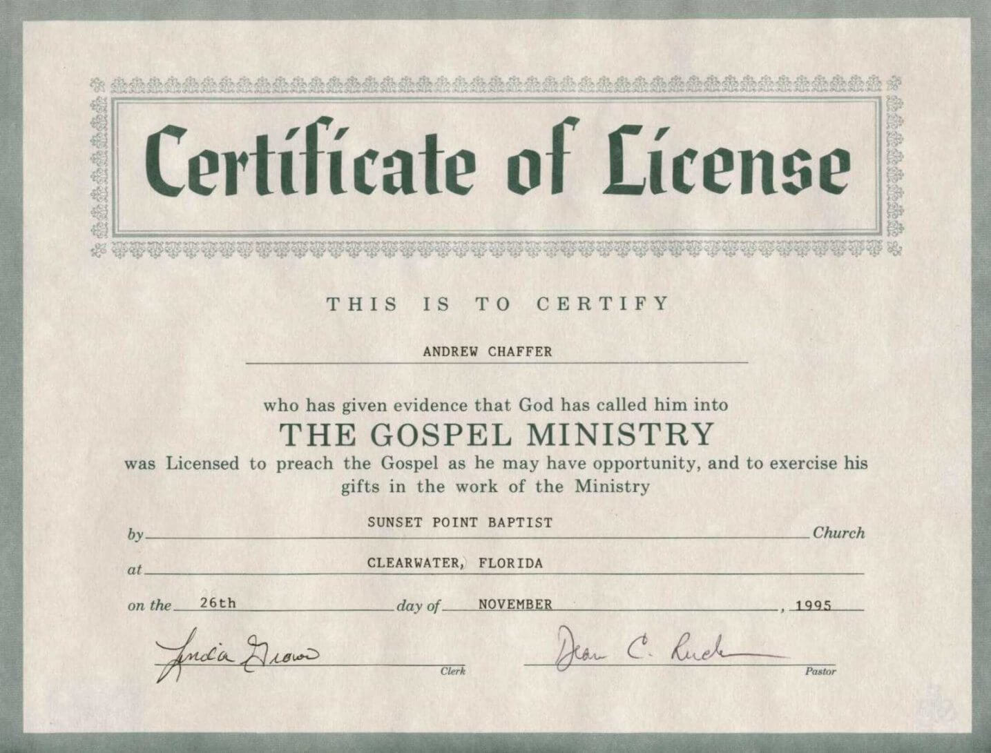 Editable 8 Best Photos Of Printable Certificate Of License For Certificate Of License Template
