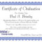 Editable Pastoral Ordination Certificatepatricia Clay in Ordination Certificate Template