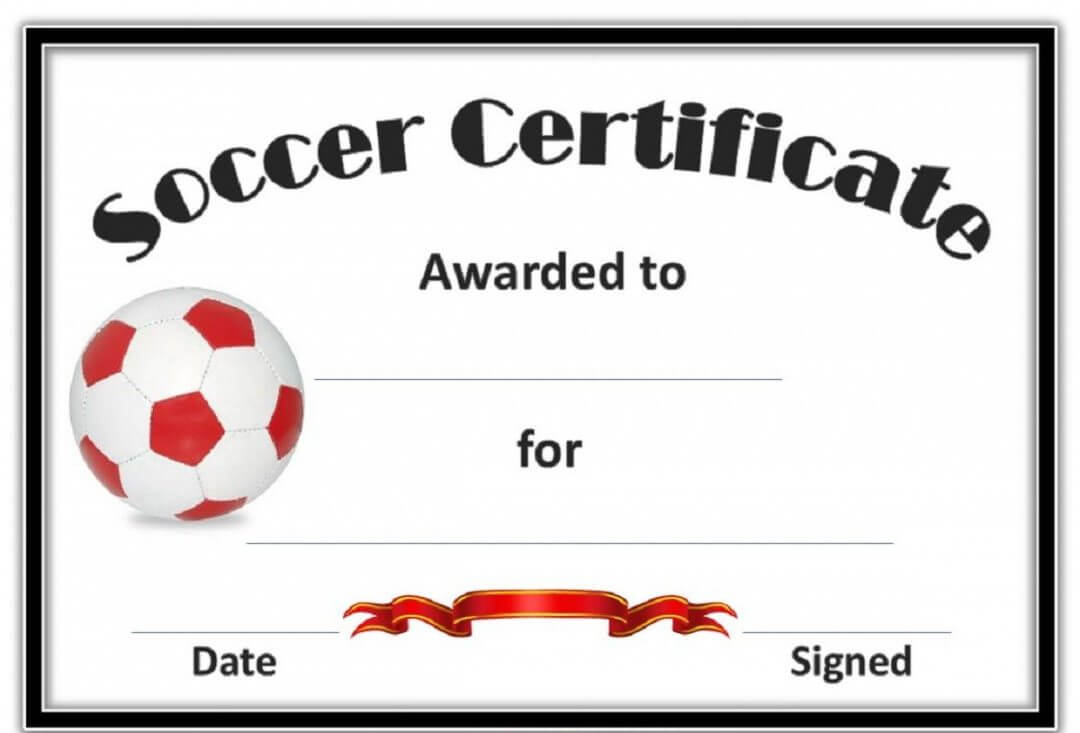Editable Soccer Award Certificates Template Kiddo Shelter Regarding Soccer Certificate Template
