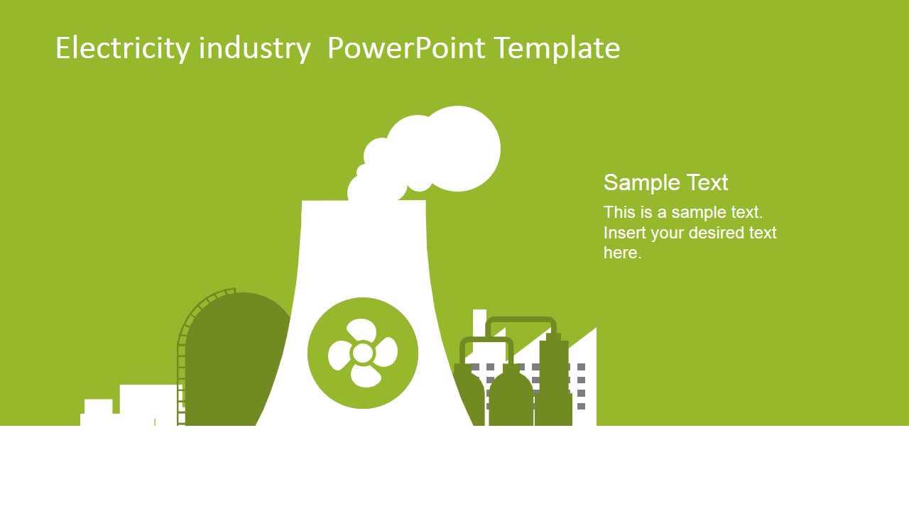 Electricity Industry Powerpoint Template – Slidemodel Throughout Nuclear Powerpoint Template